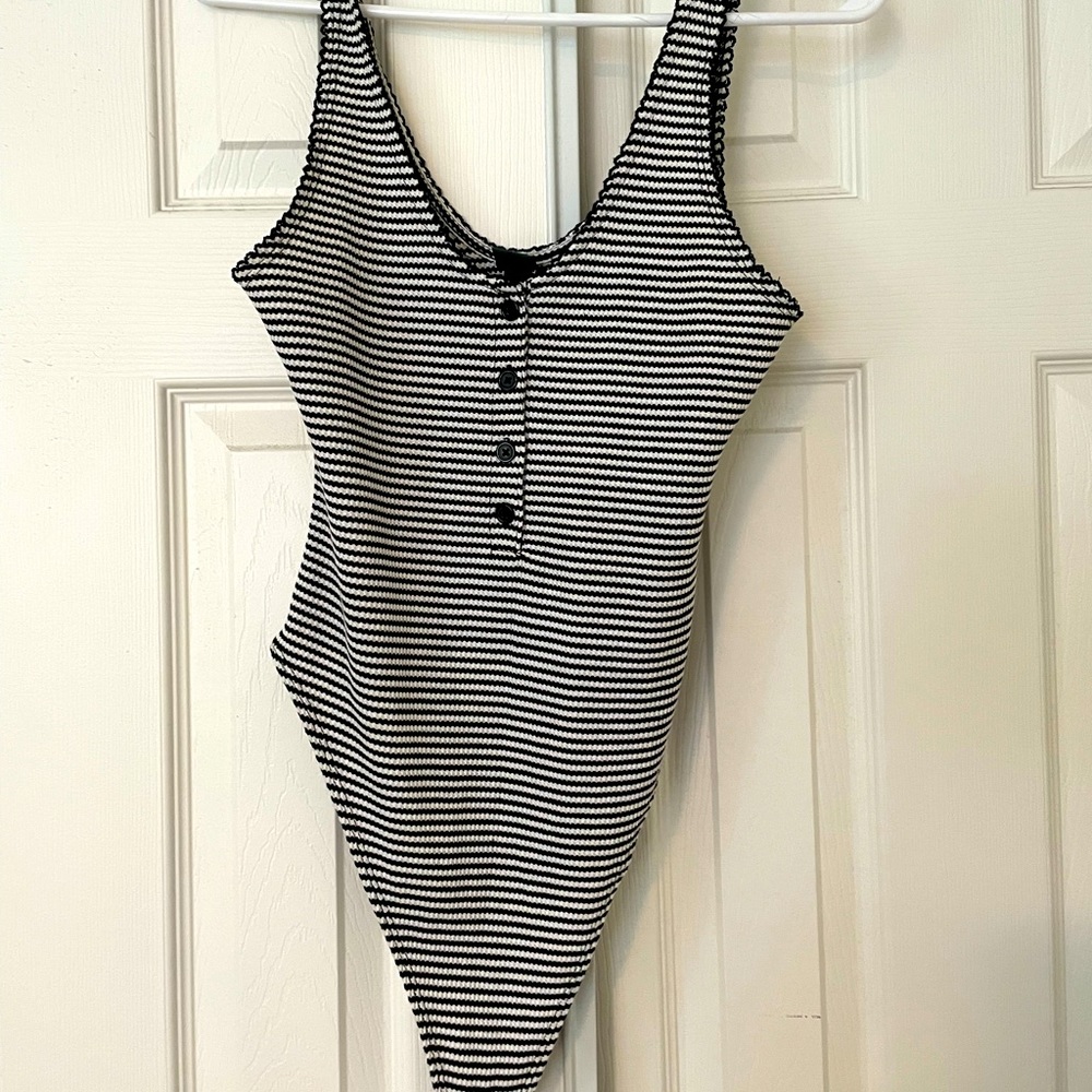 Black and White Wild Fable Onsie Tank